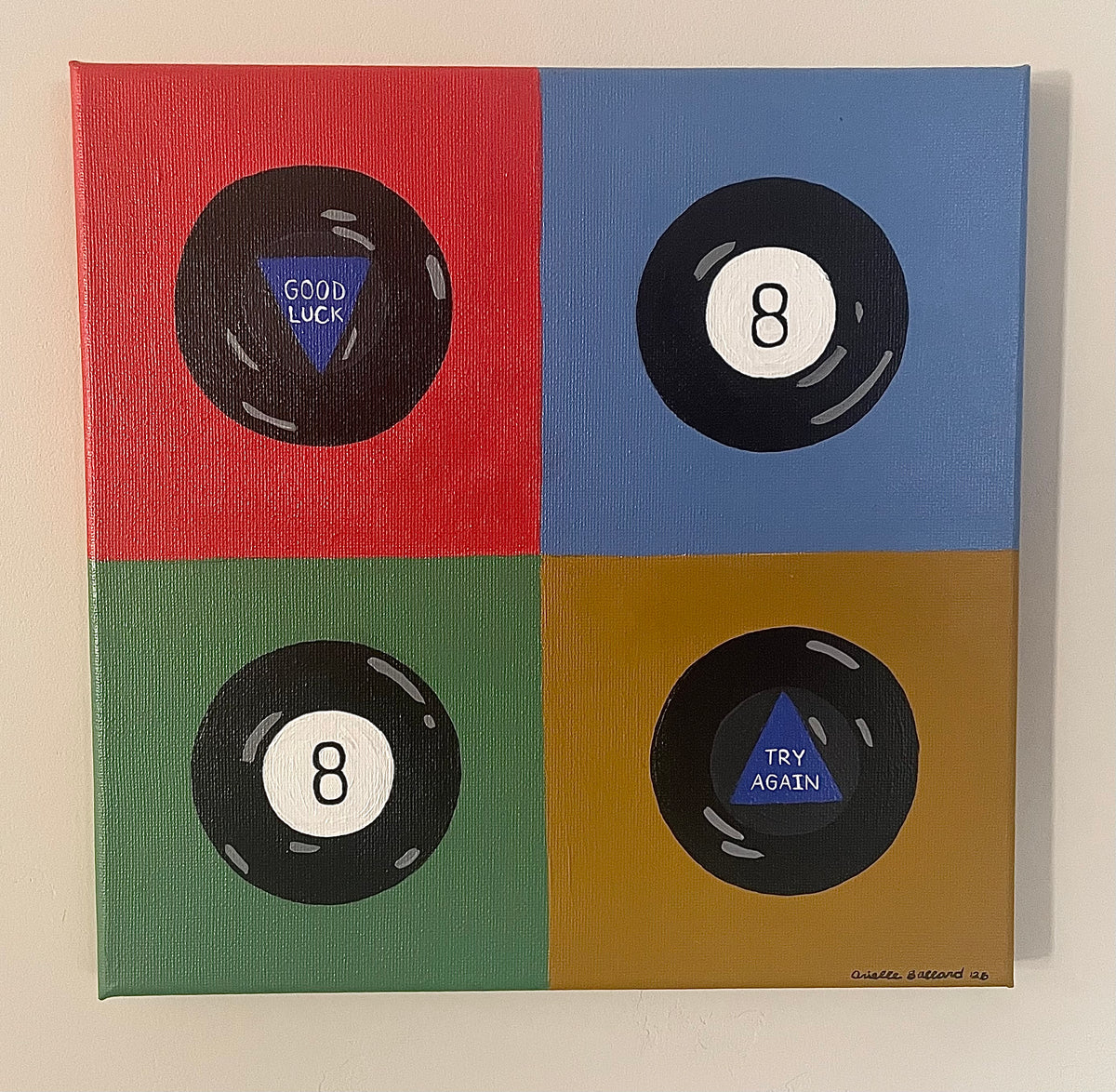 'Hopeful Outlook' Canvas Painting