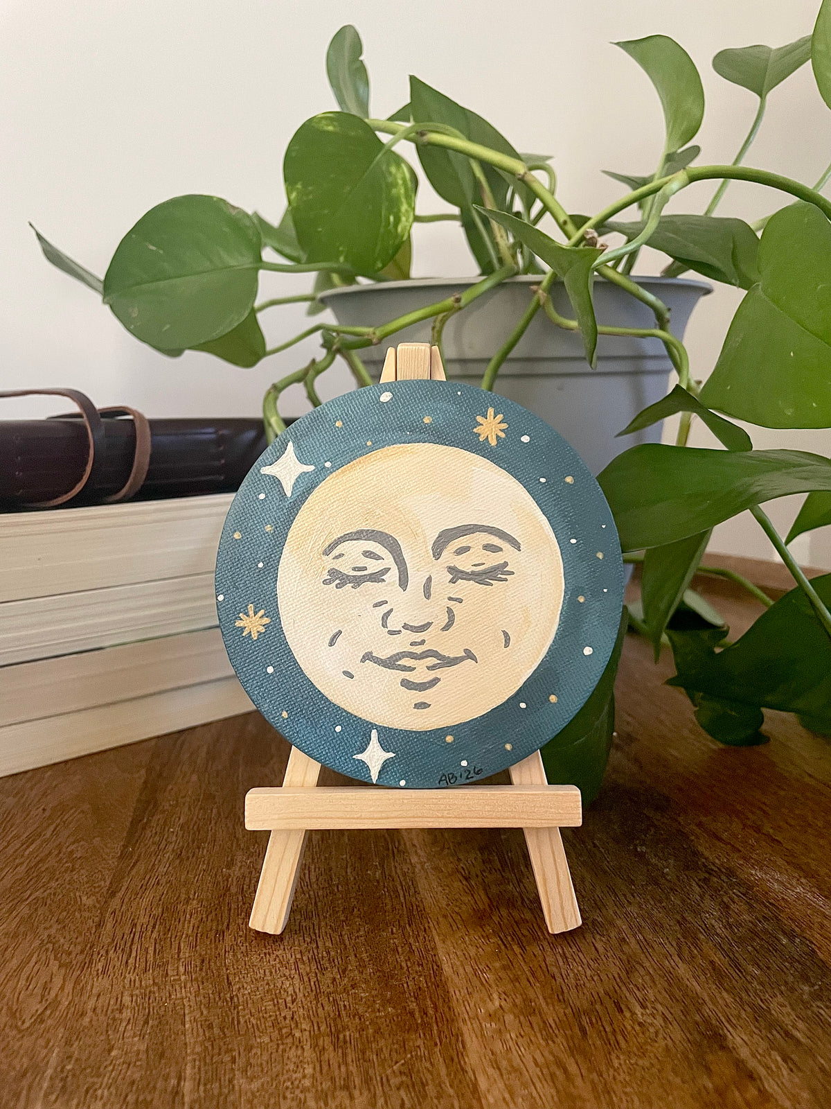 'Goodnight Moon' Canvas Magnet