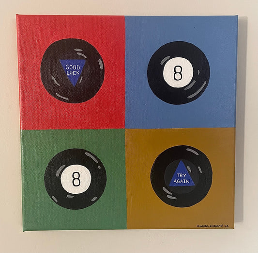 'Hopeful Outlook' Canvas Painting