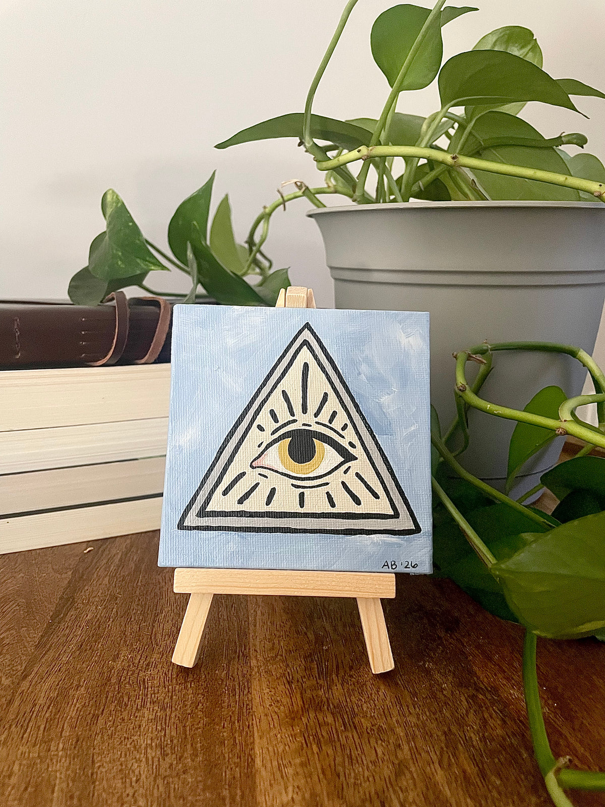 'All Seeing Eye' Canvas Magnet